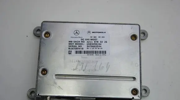 Mercedes-Benz ML W164 Bluetooth control unit module UH03MM01PV DM70362167