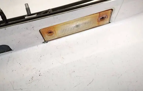 Chevrolet Cruze Number plate light