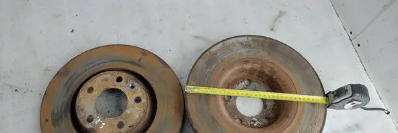 Audi A6 S6 C6 4F Front brake disc