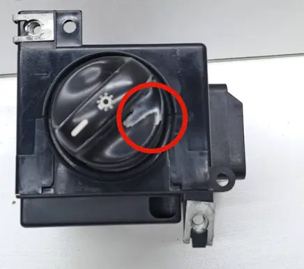 Mercedes-Benz Vaneo W414 Light switch 1685450104 501733 09761