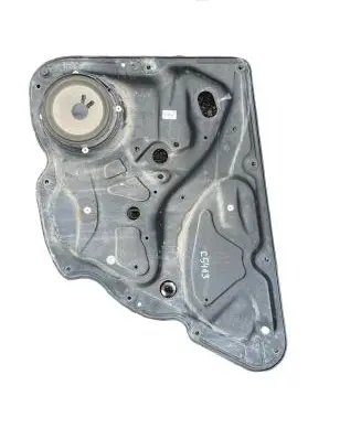 Volkswagen PASSAT B6 Front door window regulator with motor 3C4839756H