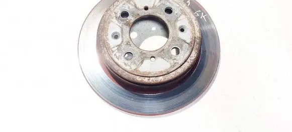 Honda Jazz Rear brake disc neventiliuojamas