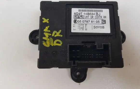 Ford S-MAX Door control unit/module 6G9T14B534BJ 0507878105