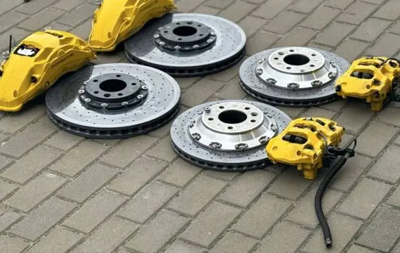 Porsche Cayenne (92A) Brake discs and calipers set 
