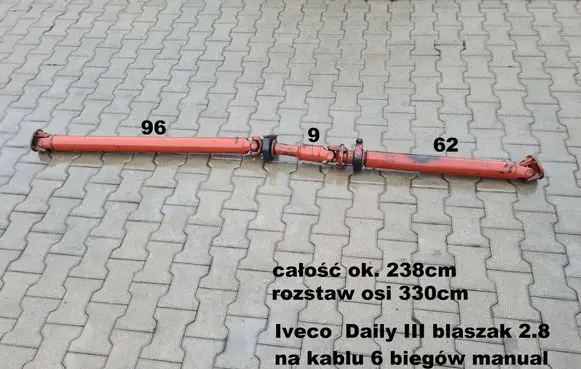 Iveco Daily 3rd gen Drive shaft (set) 