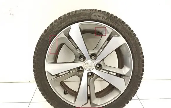 Peugeot 308 R17 alloy rim 9677989777