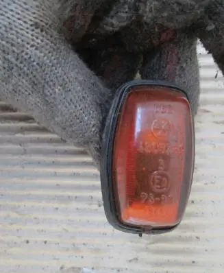 Fiat 126 Front fender indicator light