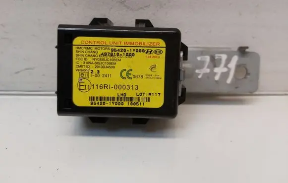 KIA Picanto Immobilizer control unit/module 954201Y000