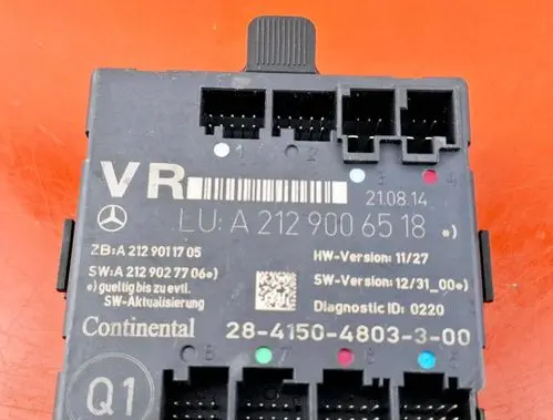 Mercedes-Benz E W212 Door control unit/module A2129006518