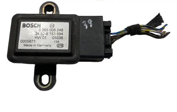 BMW X5 E53 ESP acceleration yaw rate sensor 6753694 34526753694 0265005248
