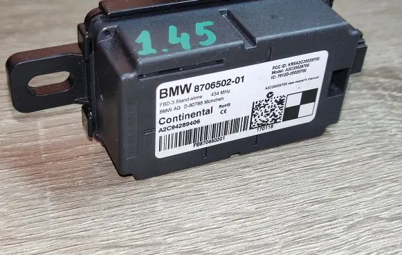 BMW M4 F82 F83 Other control units/modules 8706502 61358706502 61356806871