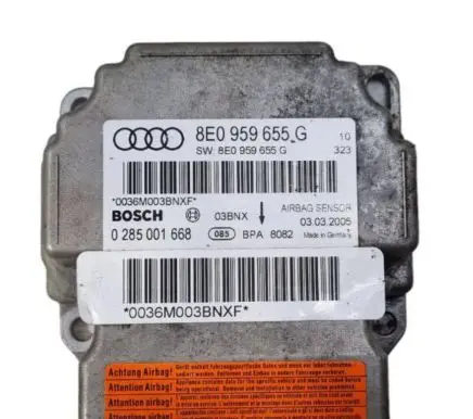Audi A4 S4 B7 8E 8H Airbag control unit/module 8E0959655G 0285001668