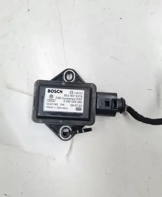 Audi A8 S8 D3 4E ESP acceleration yaw rate sensor 8E0907637A