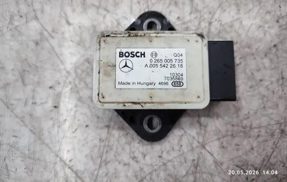 Mercedes-Benz E A207 ESP acceleration yaw rate sensor A0055422618