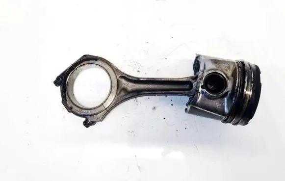 Piston with connecting rod