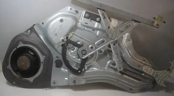Front window lifting mechanism without motor