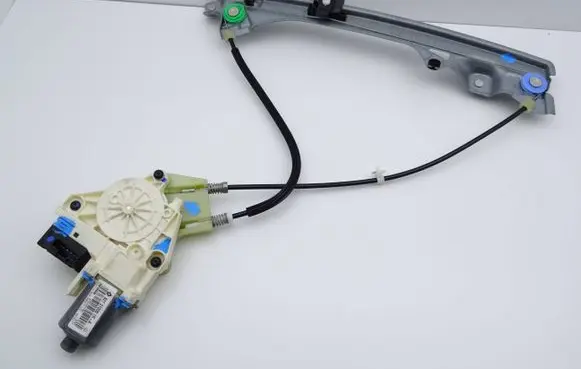 Renault Laguna III Rear door window regulator with motor 827310001RA 827010001R