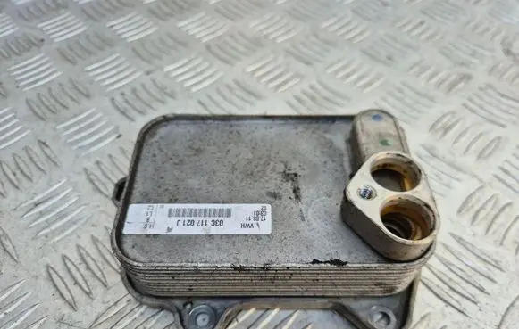 Volkswagen Golf Plus Engine oil radiator 03C117021J