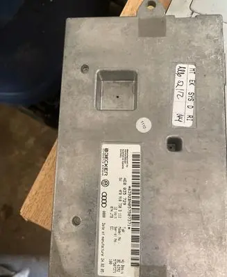 Audi A6 S6 C6 4F MMI control unit 4F0910730D 4E0035729