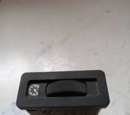 BMW 5 E34 Panel lighting control switch 61311387457 06620000 25XV