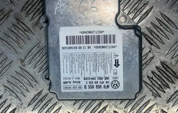 Audi A6 S6 C6 4F Airbag control unit/module 4F0959655B 4F0910655E 5WK43416
