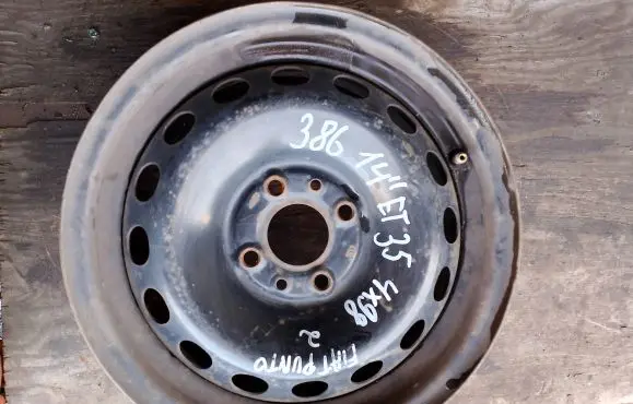 Fiat Panda II R14 steel rim 