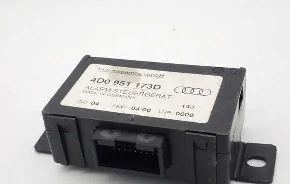 Audi A6 S6 C5 4B Alarm control unit/module 4D0951173D