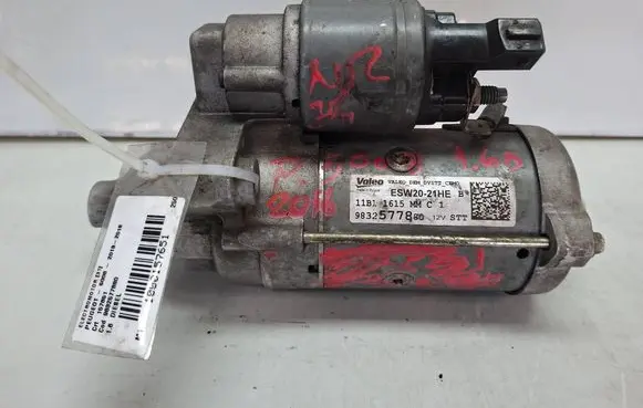Peugeot 5008 II Starter motor S27612156 9832577880