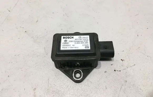 Audi A4 S4 B6 8E 8H ESP acceleration yaw rate sensor 8E0907637A