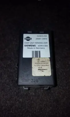 Nissan Almera Immobiliser reader (aerial) 28591c9910 5wk4593