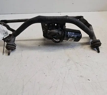 Front wiper linkage and motor