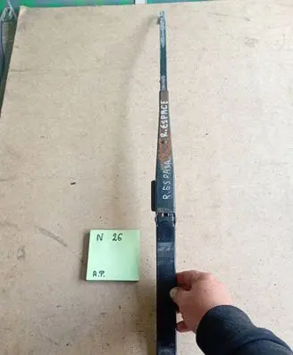 Renault Espace IV Front wiper blade arm 9895665