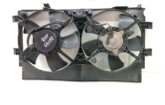Peugeot 4007 Radiator cooling fan shroud 