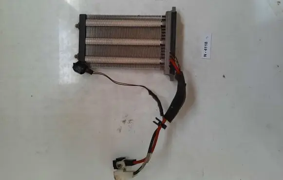 Electric cabin heater radiator