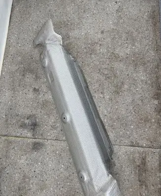 BMW X7 G07 Exhaust heat shield 7424935 22194810 A1995