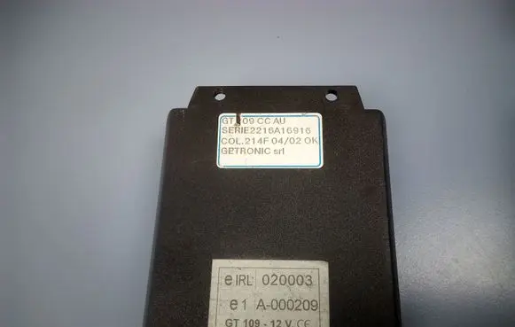Audi A3 S3 8L Other control units/modules A000209