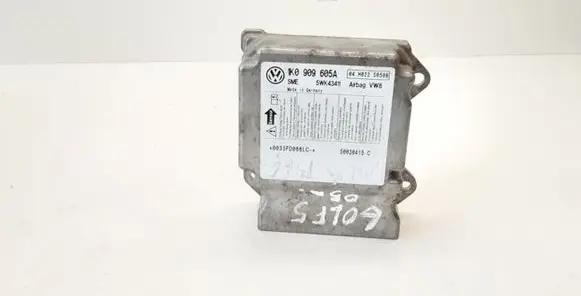 Volkswagen Golf V Airbag control unit/module 1K0909605A 5WK43411