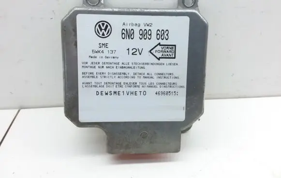 Seat Alhambra (Mk1) Airbag control unit/module 6N0909603 5WK4137