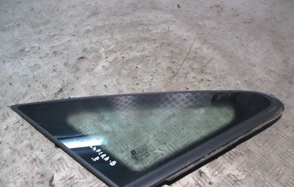 Opel Zafira B Front vent window/glass (coupe) DOT24AS2M16 E000255 43R007951