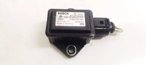 Audi A6 S6 C5 4B ESP acceleration yaw rate sensor 8E0907637A 0265005245