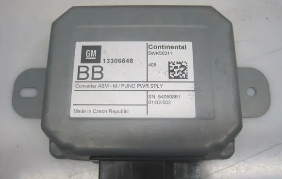 Opel Mokka X GPS navigation control unit/module 13306648