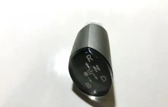 Gear lever shifter trim leather/knob