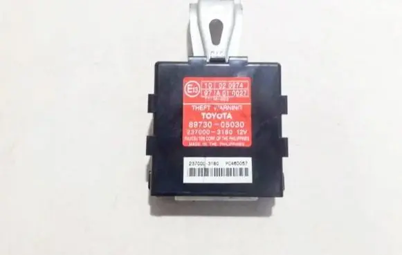Toyota Avensis T250 Alarm control unit/module 8973005030 237000-3180