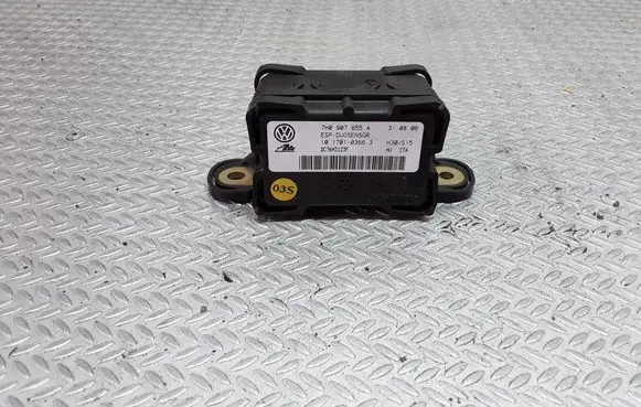 Audi A3 S3 A3 Sportback 8P ESP acceleration yaw rate sensor 7H0907655A