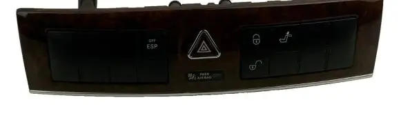 Mercedes-Benz C W203 Hazard light switch 2038212881 33630101 40395636001