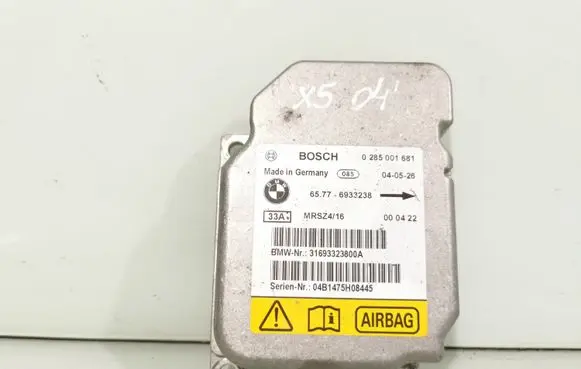 BMW X5 E53 Airbag control unit/module 65776933238