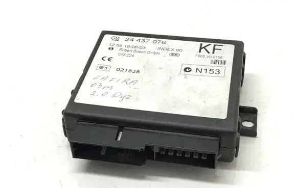 Opel Zafira A Comfort/convenience module 24437076
