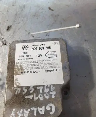 Ford Galaxy Airbag control unit/module 6Q0909605 5WK42866 21000411E