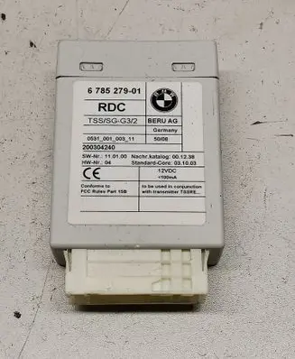 BMW X5 E70 Tire pressure control unit 678527901