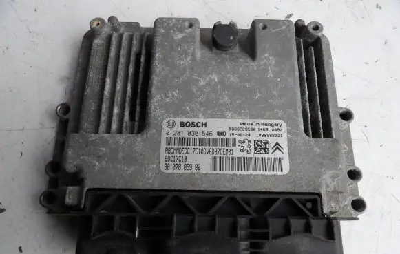 Citroen C4 II Engine control unit/module 0281030546 9666729580 9807885980